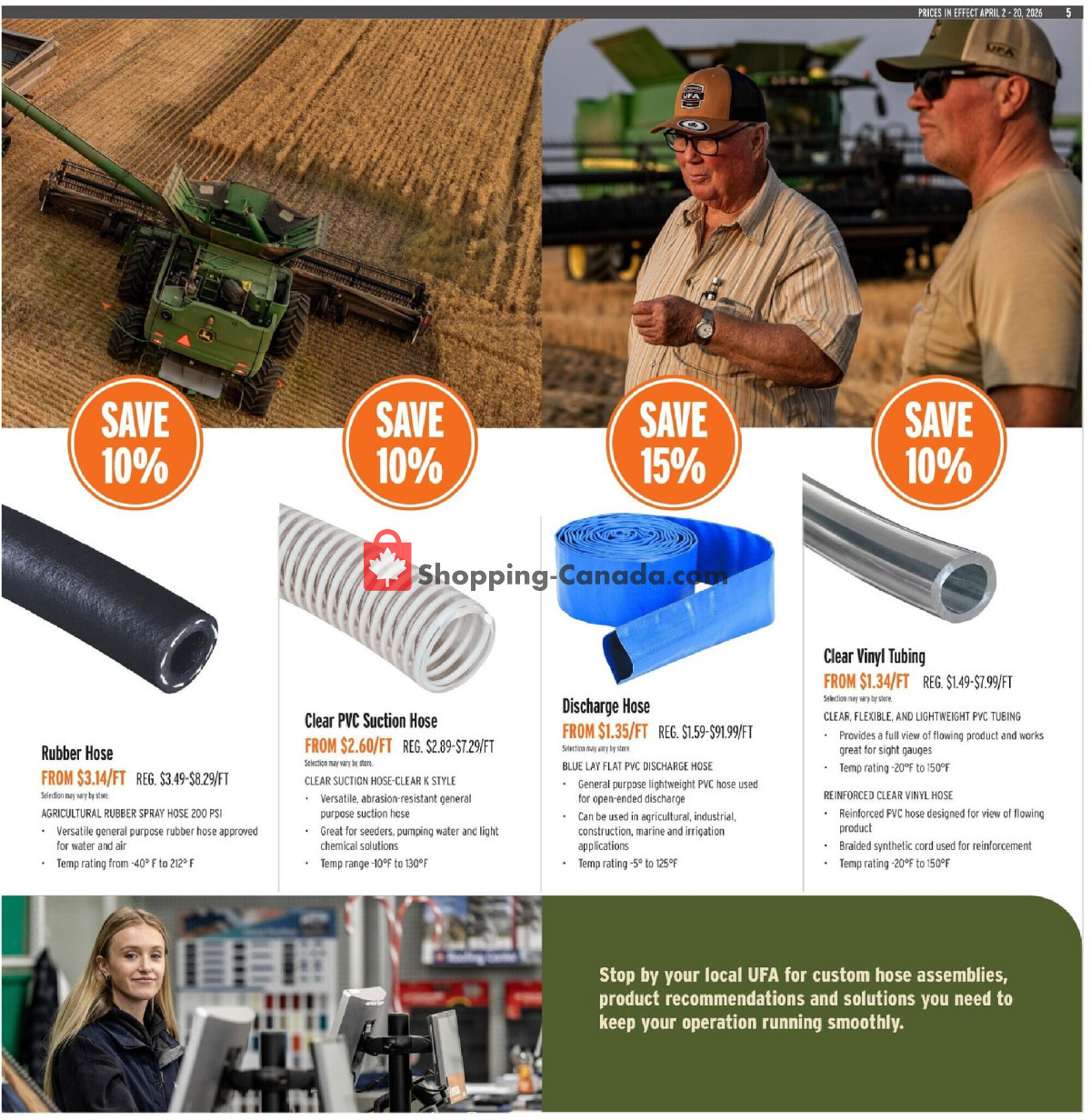 United Farmers Of Alberta flyer from Thursday April 2, 2026 to Monday April 20, 2026 - page 11