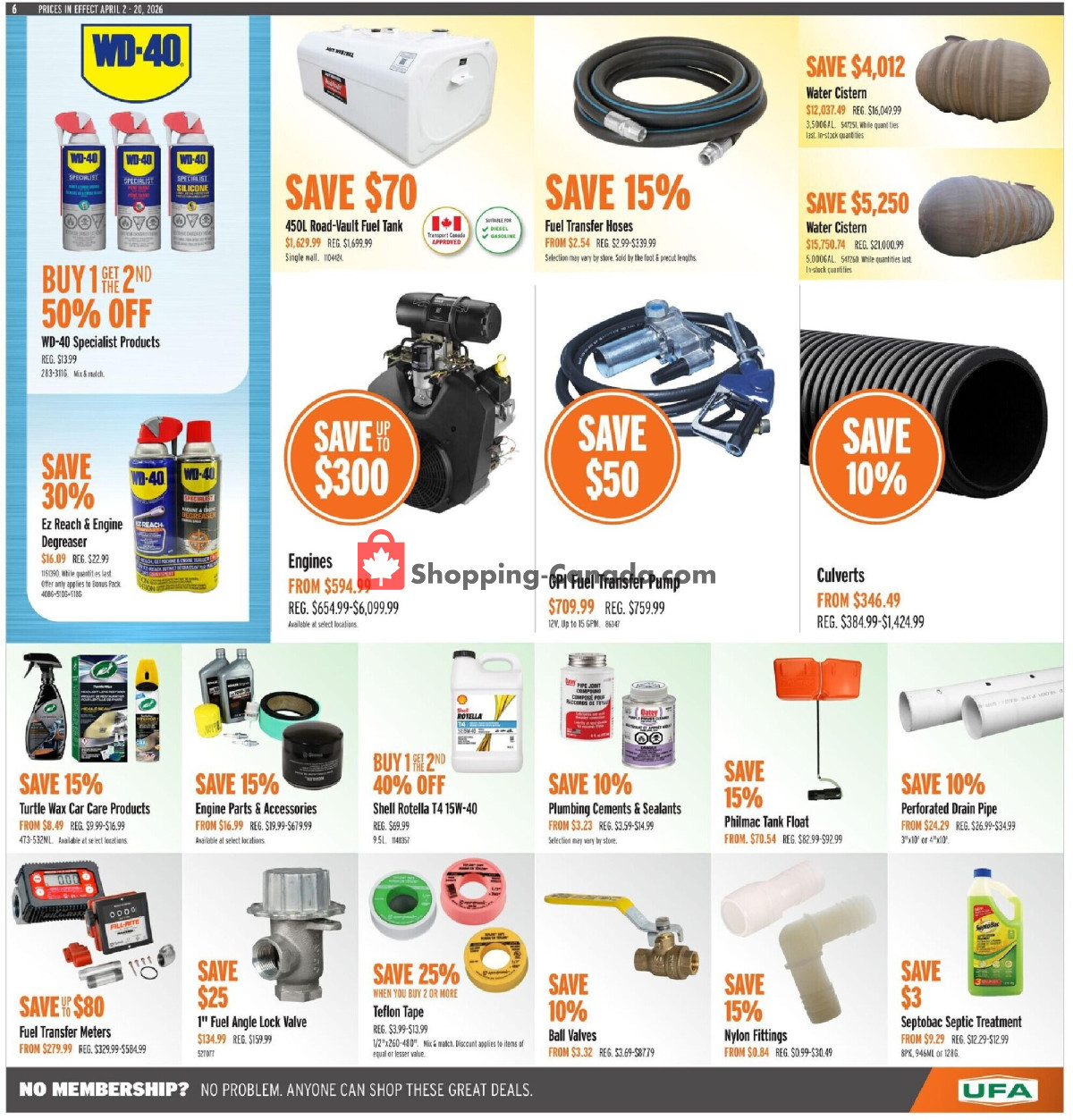 United Farmers Of Alberta flyer from Thursday April 2, 2026 to Monday April 20, 2026 - page 12