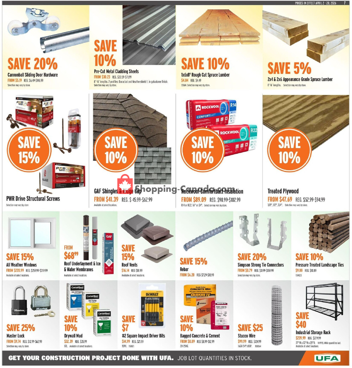 United Farmers Of Alberta flyer from Thursday April 2, 2026 to Monday April 20, 2026 - page 13