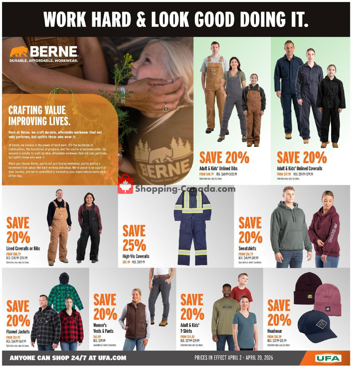 United Farmers Of Alberta flyer from Thursday April 2, 2026 to Monday April 20, 2026 - page 14