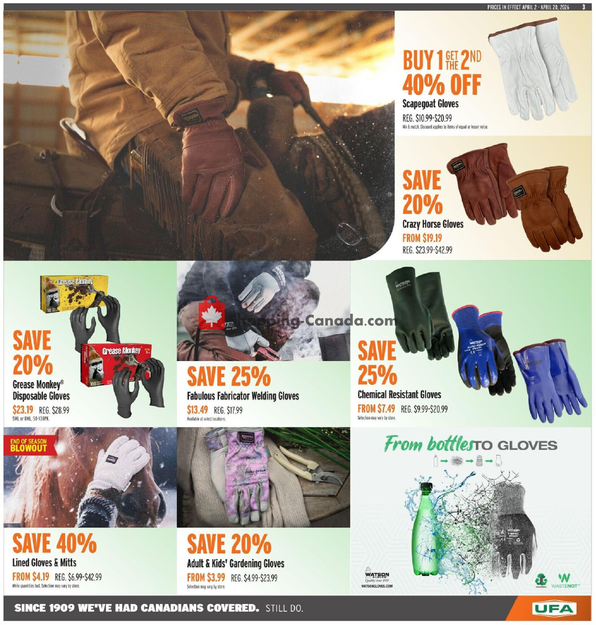 United Farmers Of Alberta flyer from Thursday April 2, 2026 to Monday April 20, 2026 - page 16