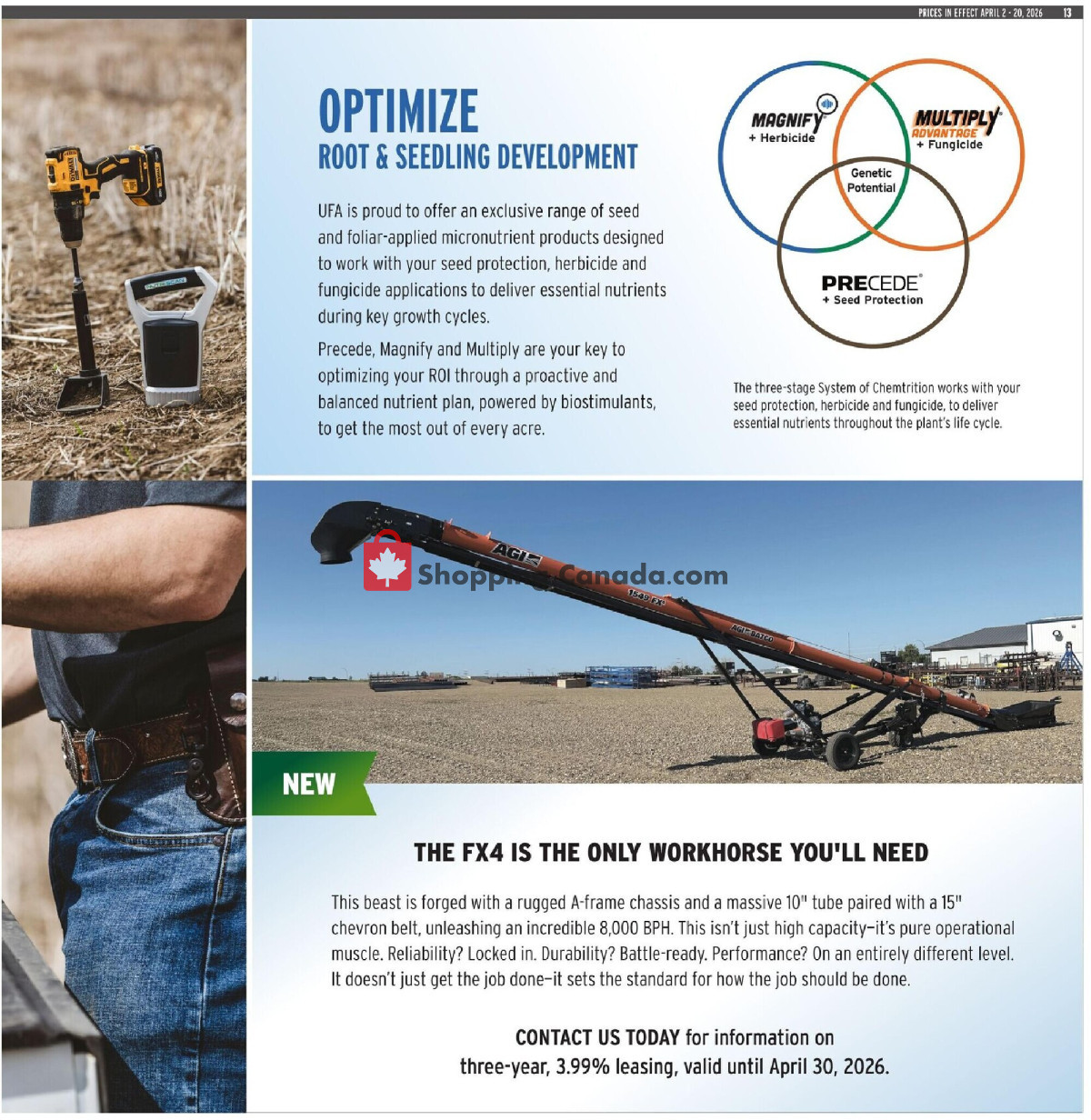 United Farmers Of Alberta flyer from Thursday April 2, 2026 to Monday April 20, 2026 - page 24