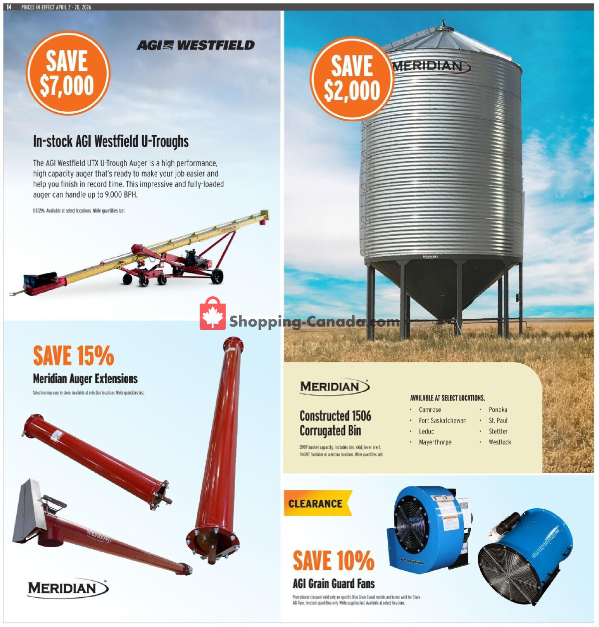 United Farmers Of Alberta flyer from Thursday April 2, 2026 to Monday April 20, 2026 - page 25