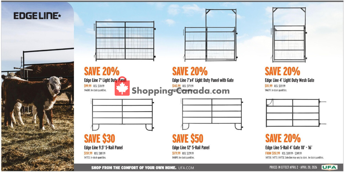 United Farmers Of Alberta flyer from Thursday April 2, 2026 to Monday April 20, 2026 - page 3