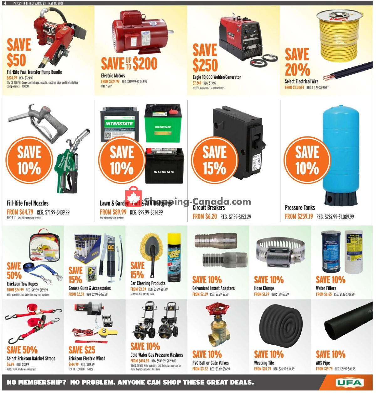 United Farmers Of Alberta flyer from Thursday April 23, 2026 to Monday May 11, 2026 - page 11