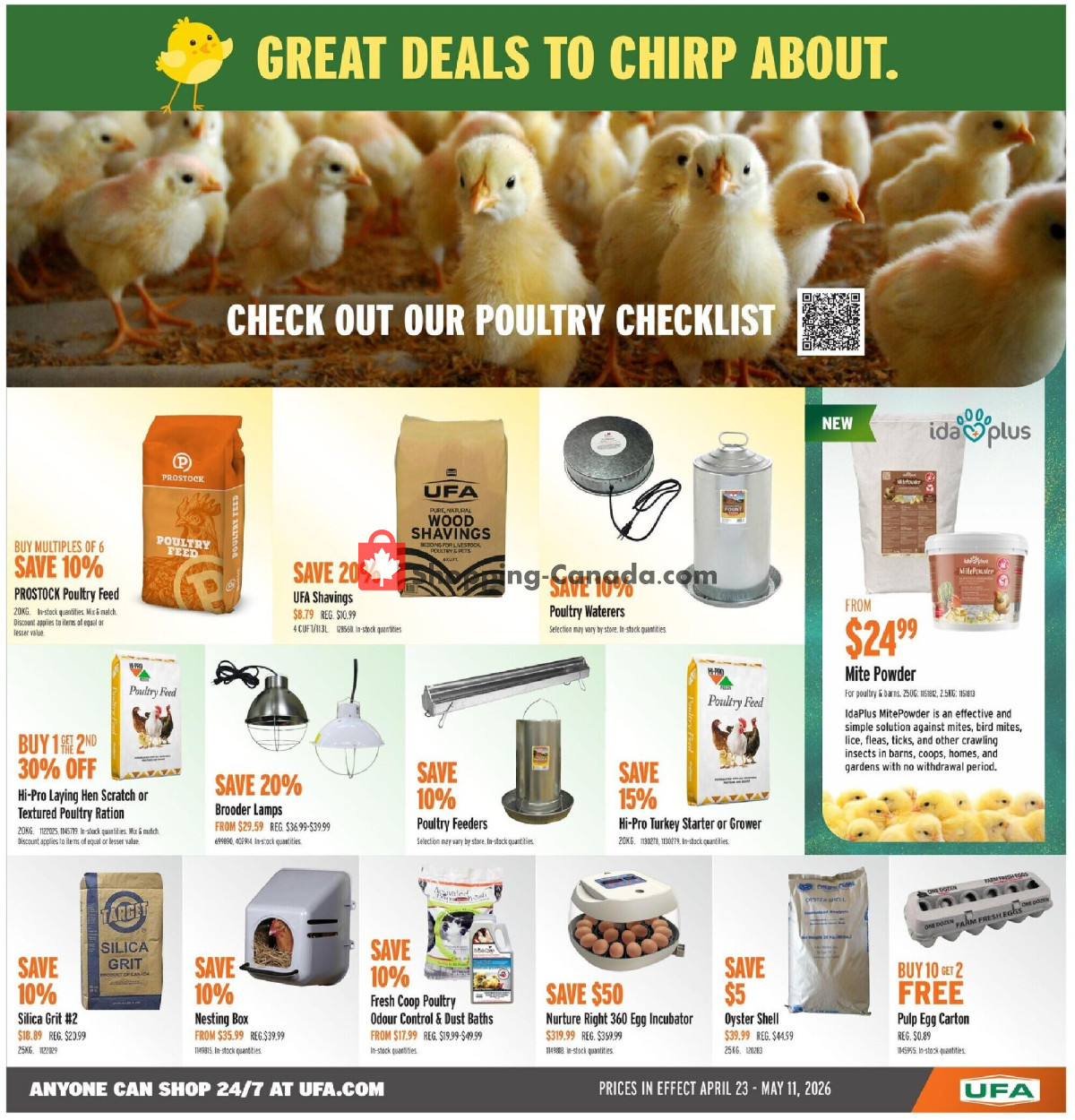 United Farmers Of Alberta flyer from Thursday April 23, 2026 to Monday May 11, 2026 - page 14