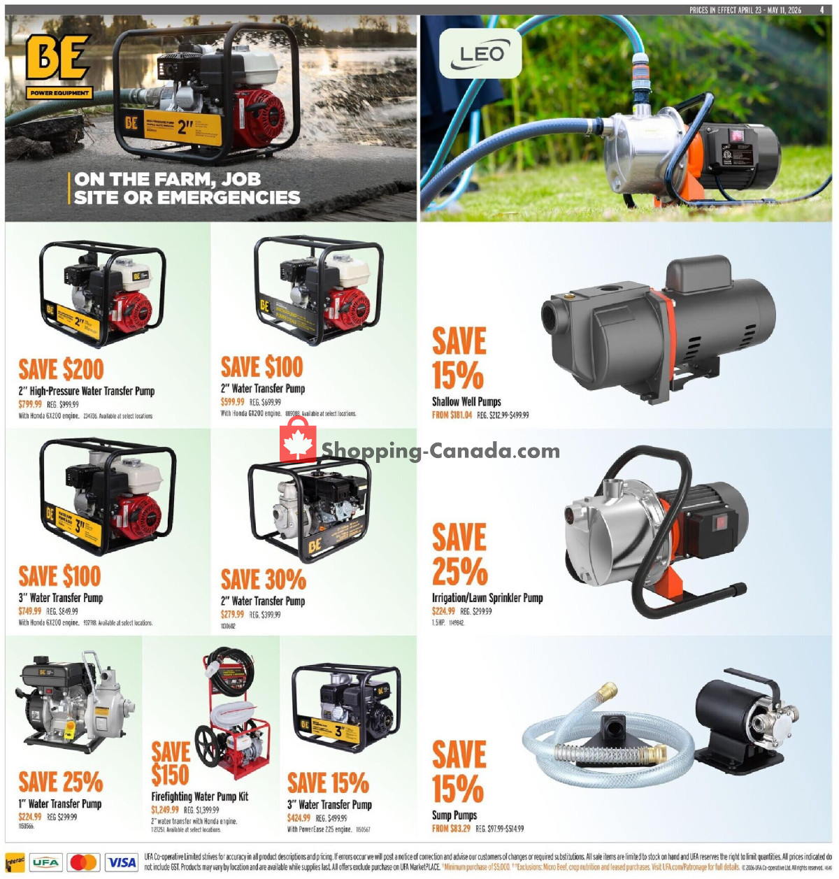 United Farmers Of Alberta flyer from Thursday April 23, 2026 to Monday May 11, 2026 - page 17