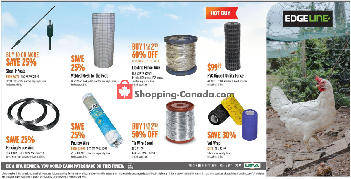 United Farmers Of Alberta flyer from Thursday April 23, 2026 to Monday May 11, 2026 - page 5