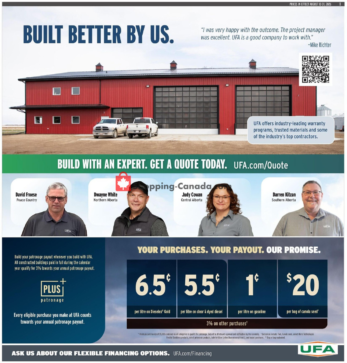 United Farmers Of Alberta flyer from Thursday August 13, 2026 to Monday August 31, 2026 - page 15