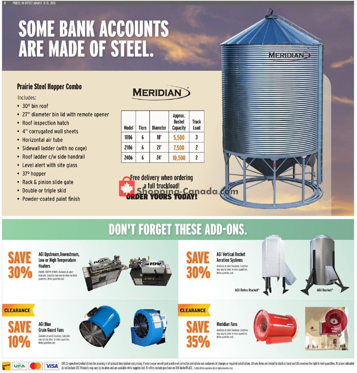 United Farmers Of Alberta flyer from Thursday August 13, 2026 to Monday August 31, 2026 - page 18
