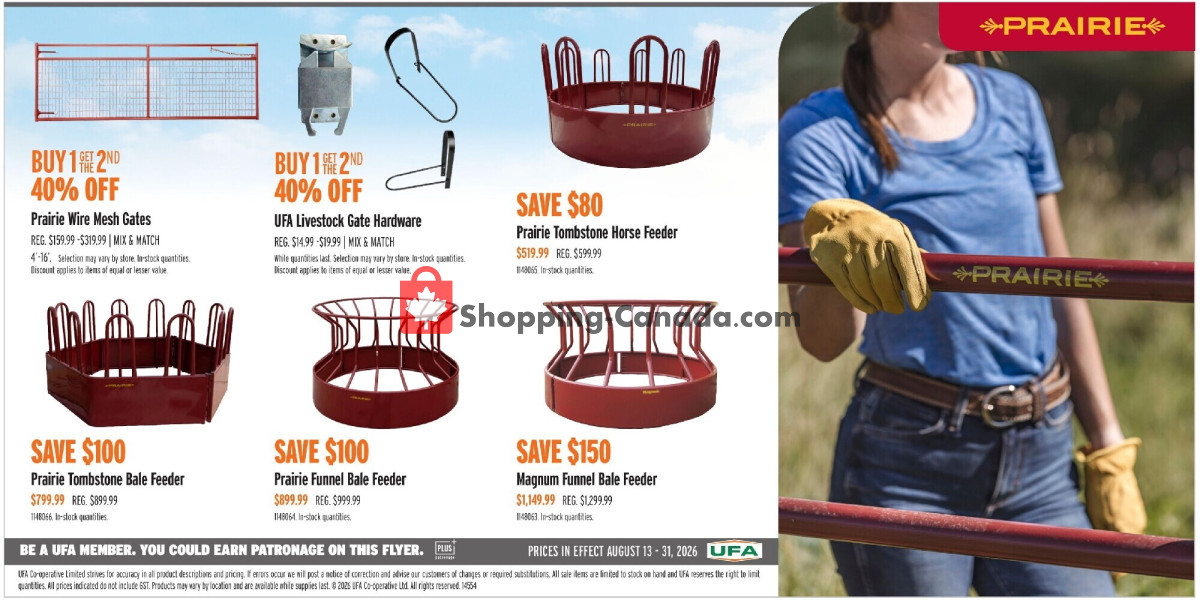 United Farmers Of Alberta flyer from Thursday August 13, 2026 to Monday August 31, 2026 - page 5