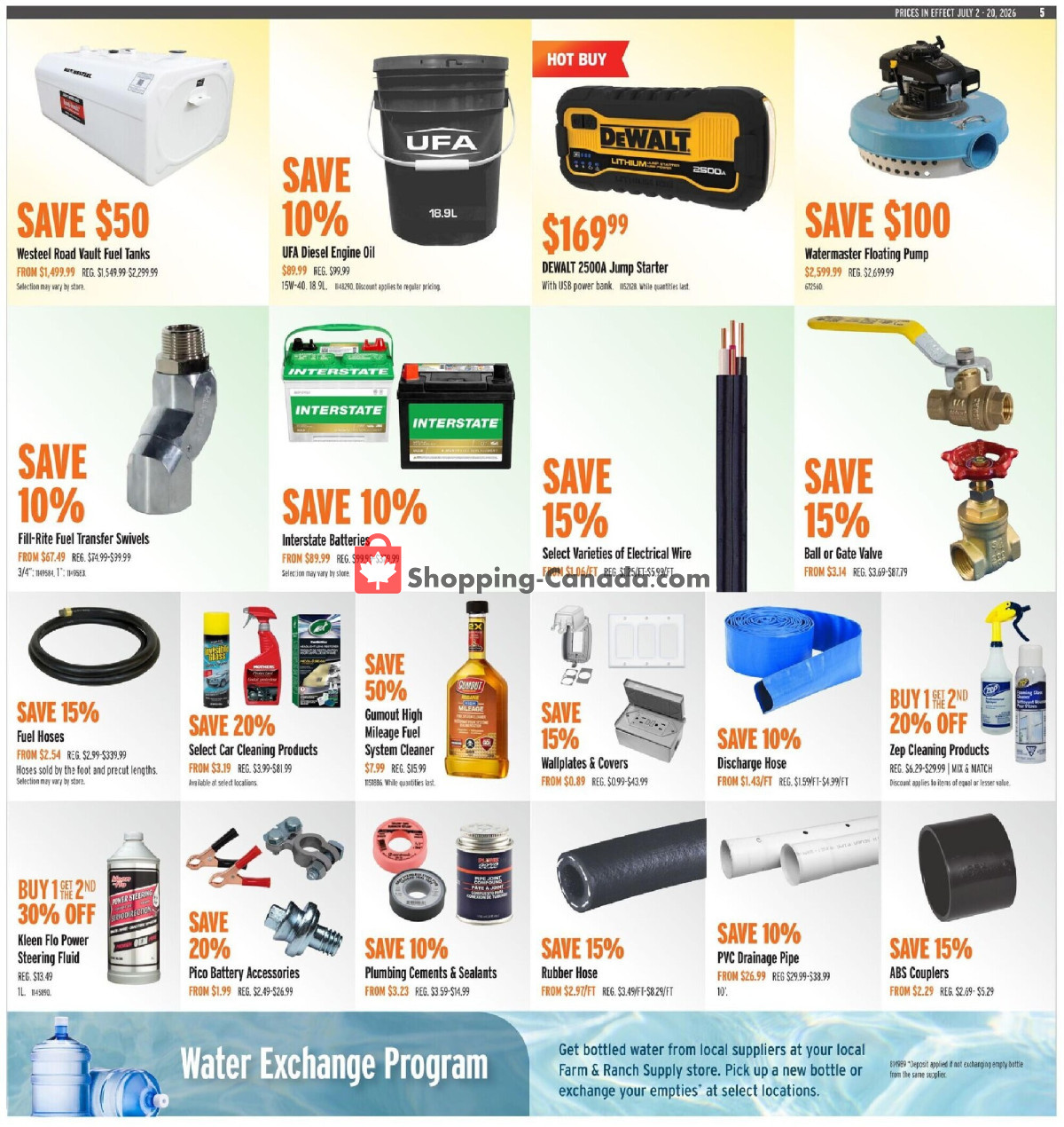 United Farmers Of Alberta flyer from Thursday July 2, 2026 to Monday July 20, 2026 - page 10