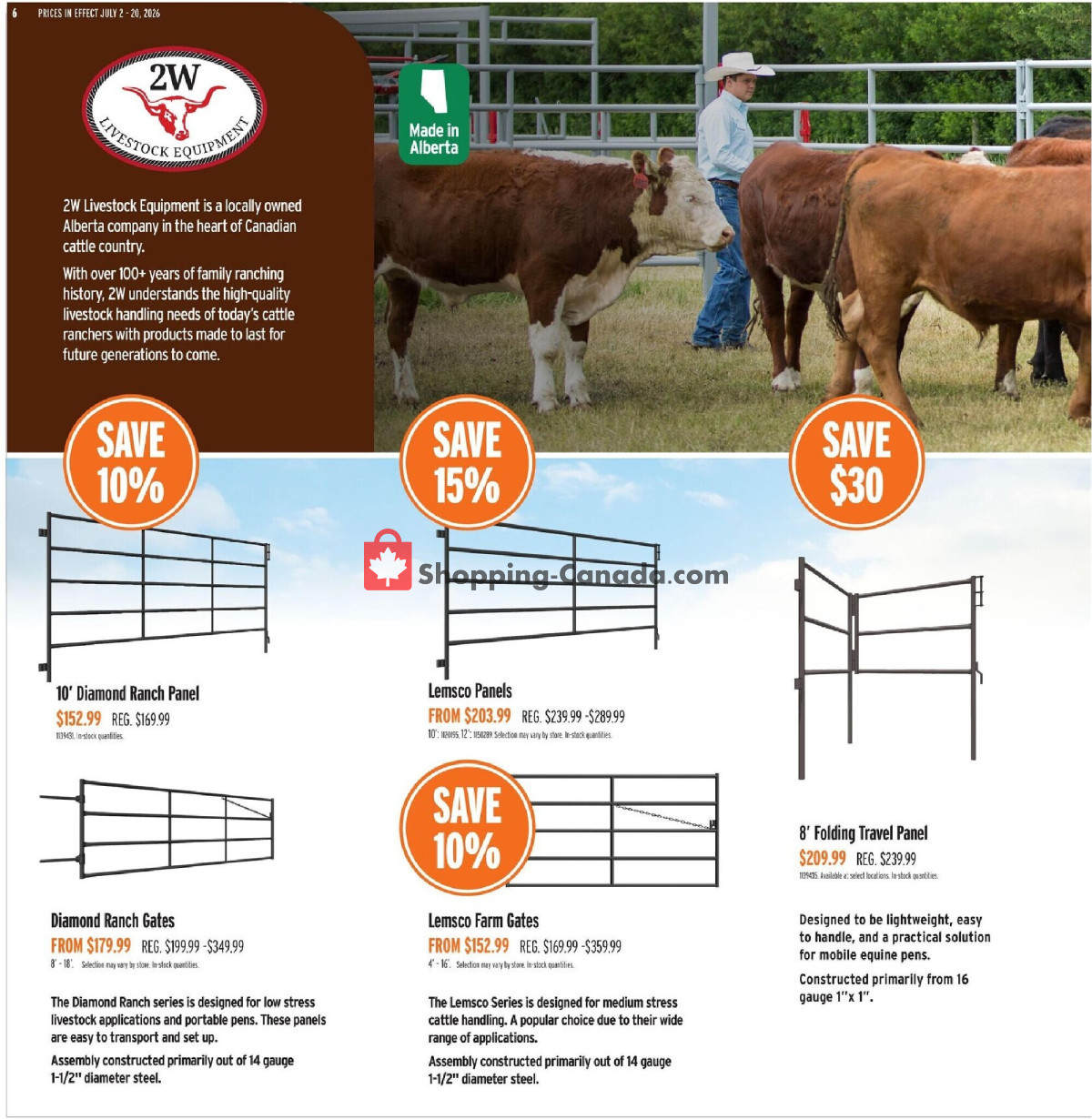 United Farmers Of Alberta flyer from Thursday July 2, 2026 to Monday July 20, 2026 - page 11