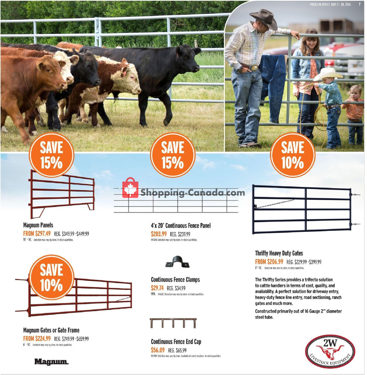 United Farmers Of Alberta flyer from Thursday July 2, 2026 to Monday July 20, 2026 - page 12