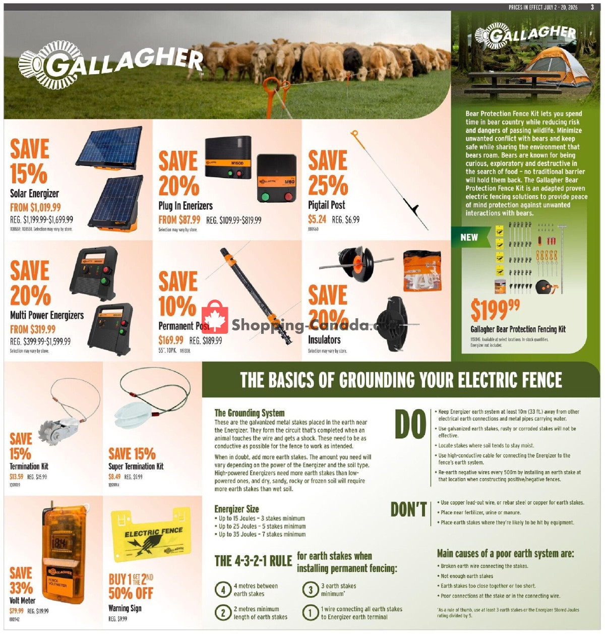 United Farmers Of Alberta flyer from Thursday July 2, 2026 to Monday July 20, 2026 - page 17