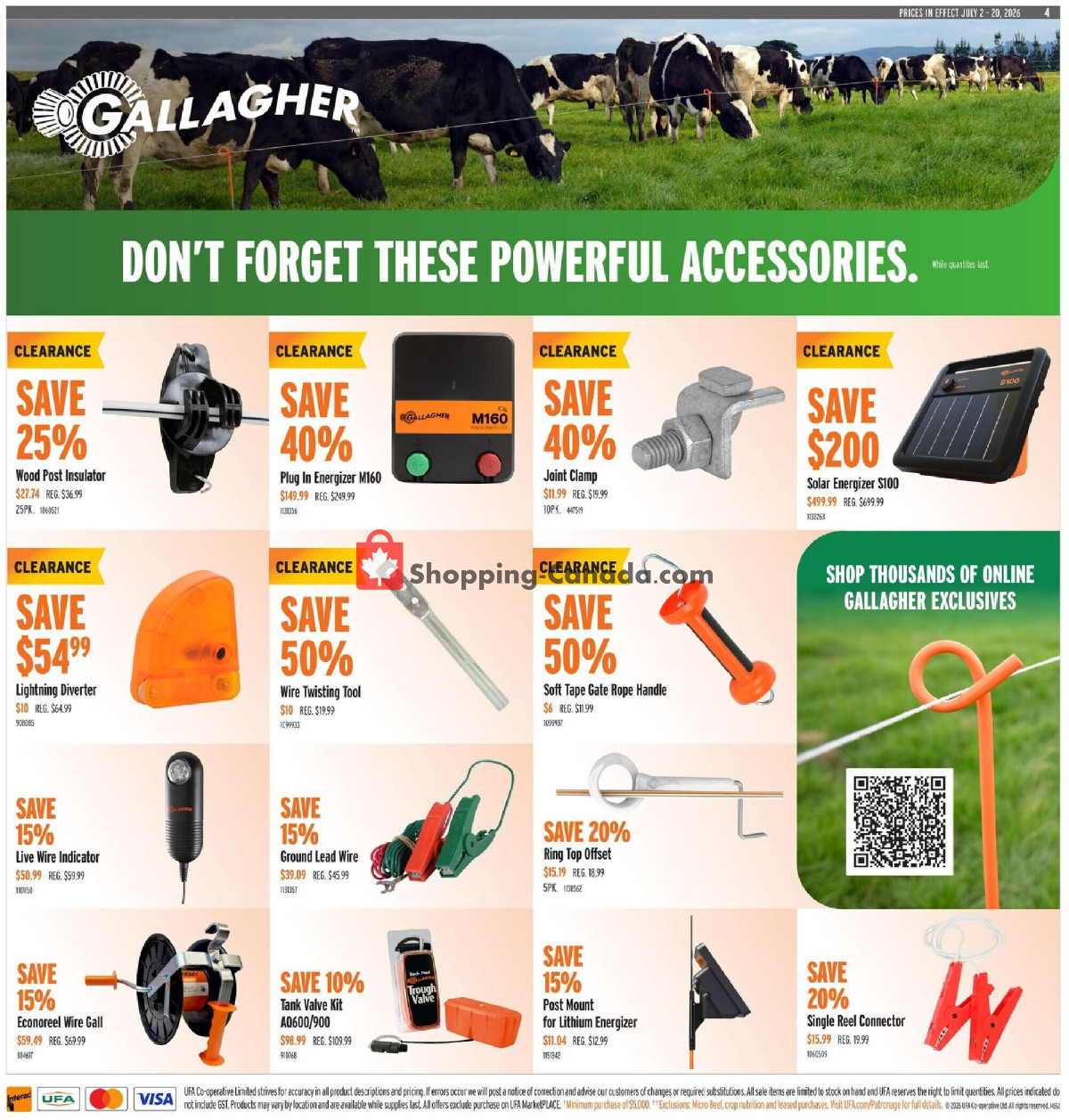 United Farmers Of Alberta flyer from Thursday July 2, 2026 to Monday July 20, 2026 - page 18