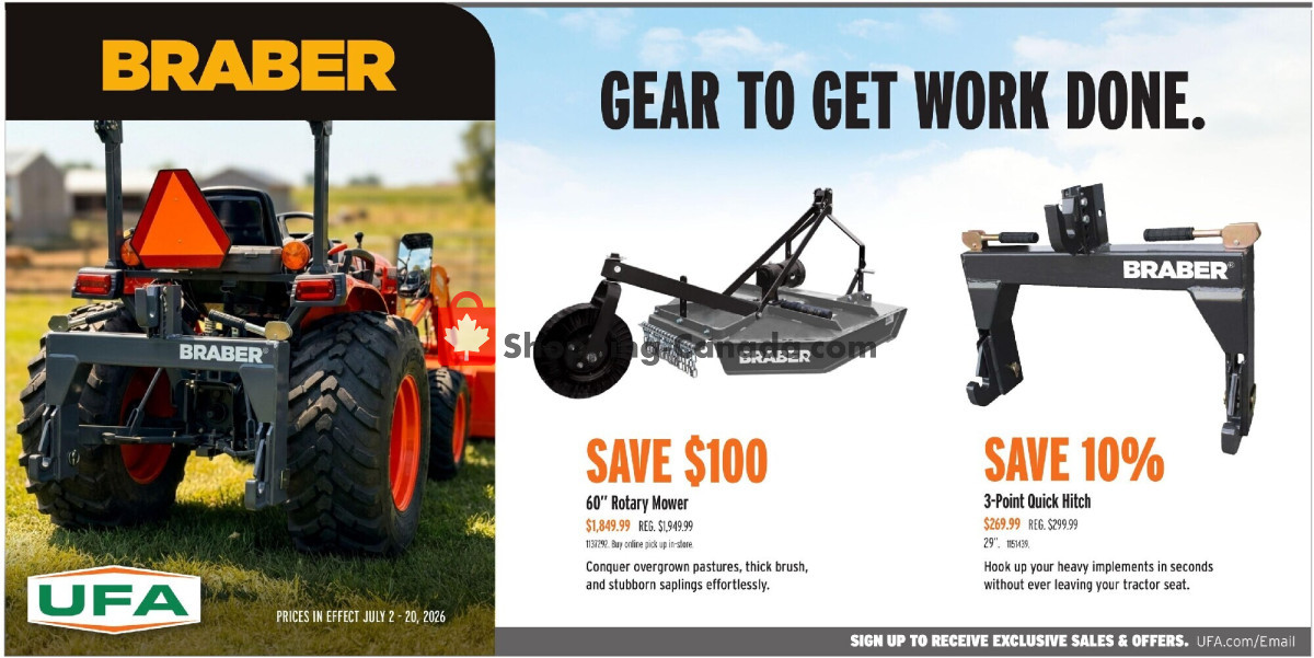United Farmers Of Alberta flyer from Thursday July 2, 2026 to Monday July 20, 2026 - page 2