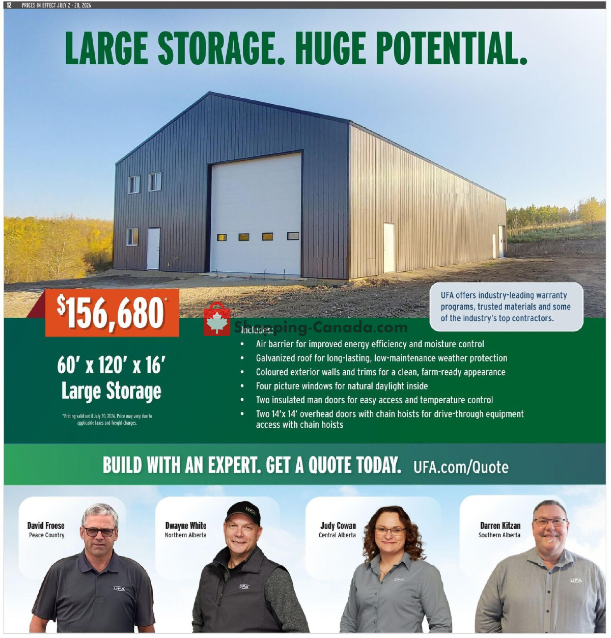 United Farmers Of Alberta flyer from Thursday July 2, 2026 to Monday July 20, 2026 - page 23