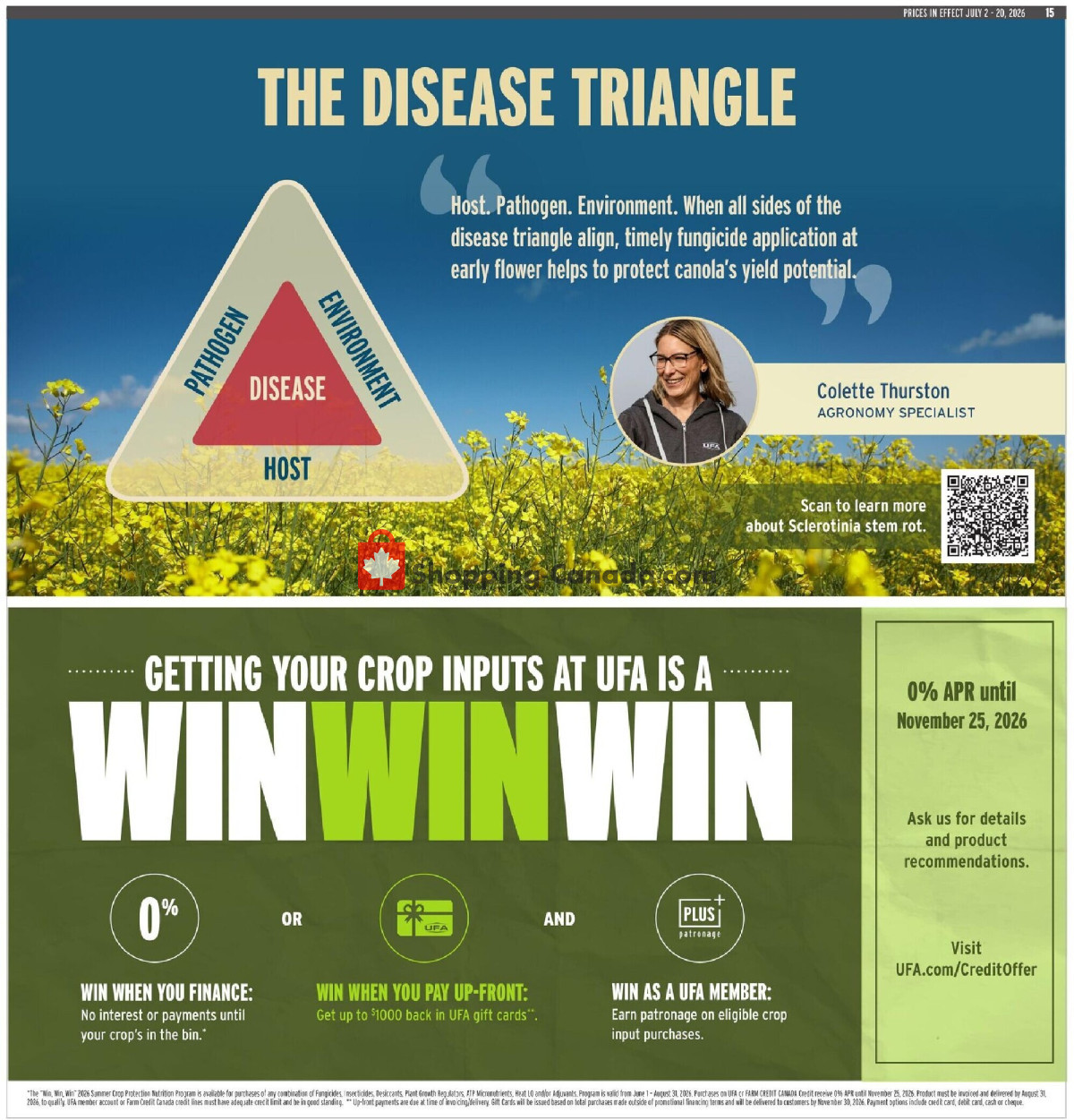 United Farmers Of Alberta flyer from Thursday July 2, 2026 to Monday July 20, 2026 - page 26