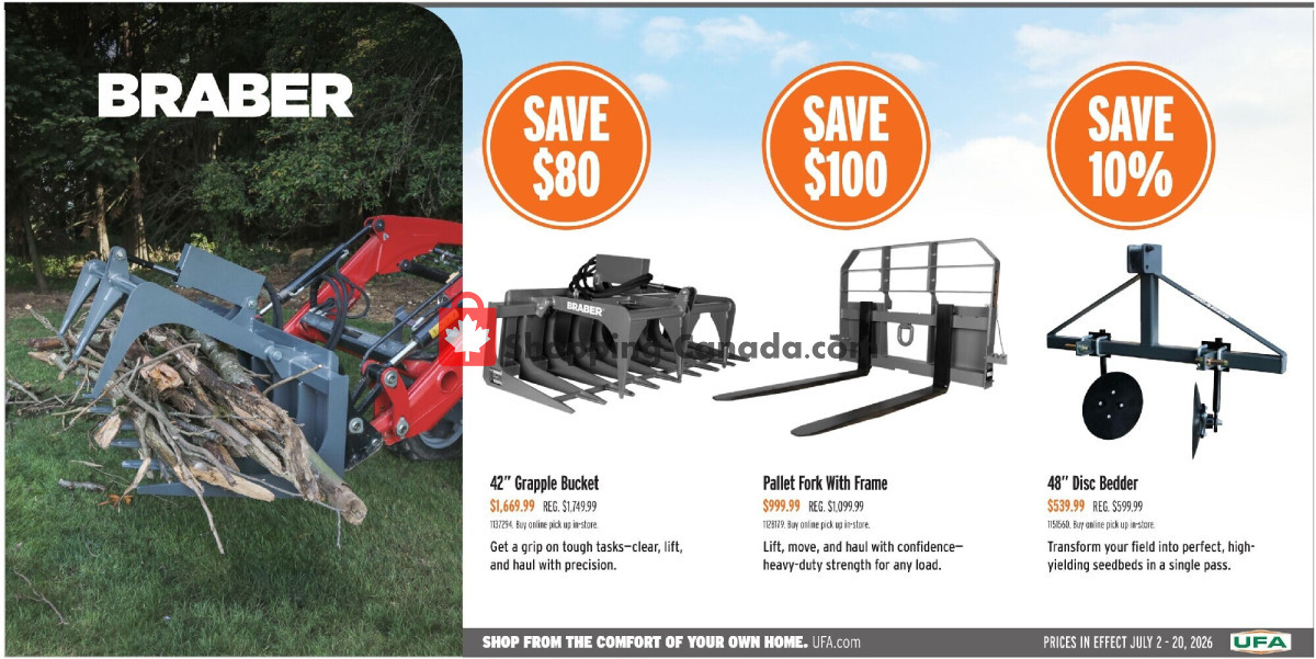 United Farmers Of Alberta flyer from Thursday July 2, 2026 to Monday July 20, 2026 - page 3