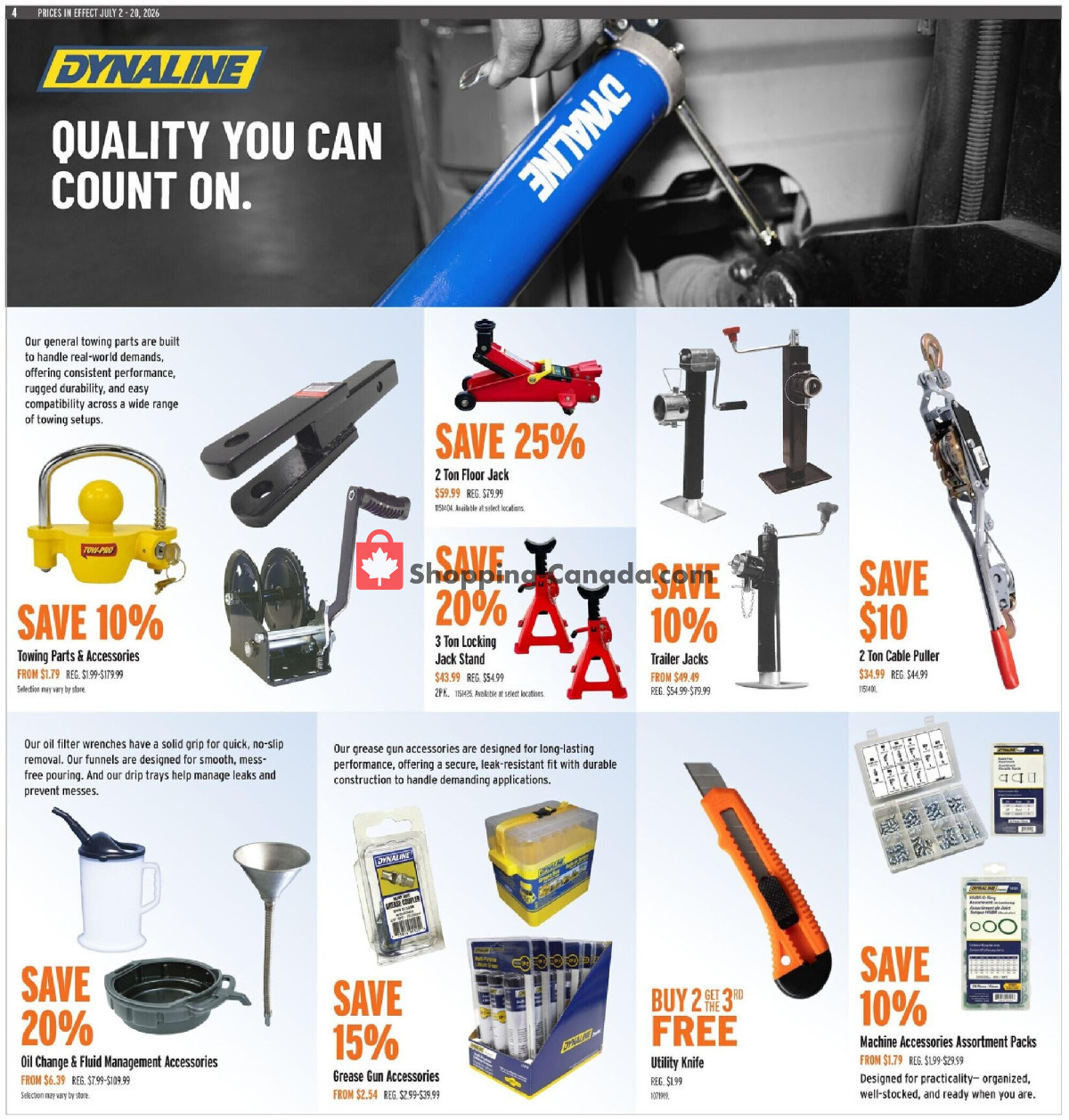 United Farmers Of Alberta flyer from Thursday July 2, 2026 to Monday July 20, 2026 - page 9