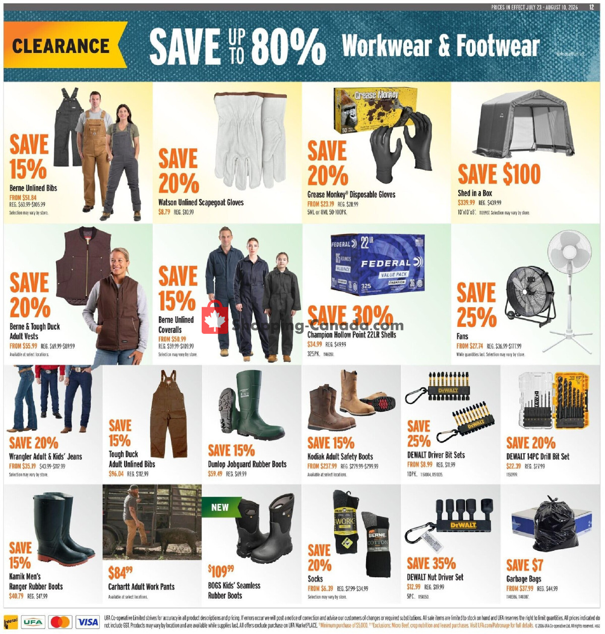 United Farmers Of Alberta flyer from Thursday July 23, 2026 to Monday August 10, 2026 - page 17