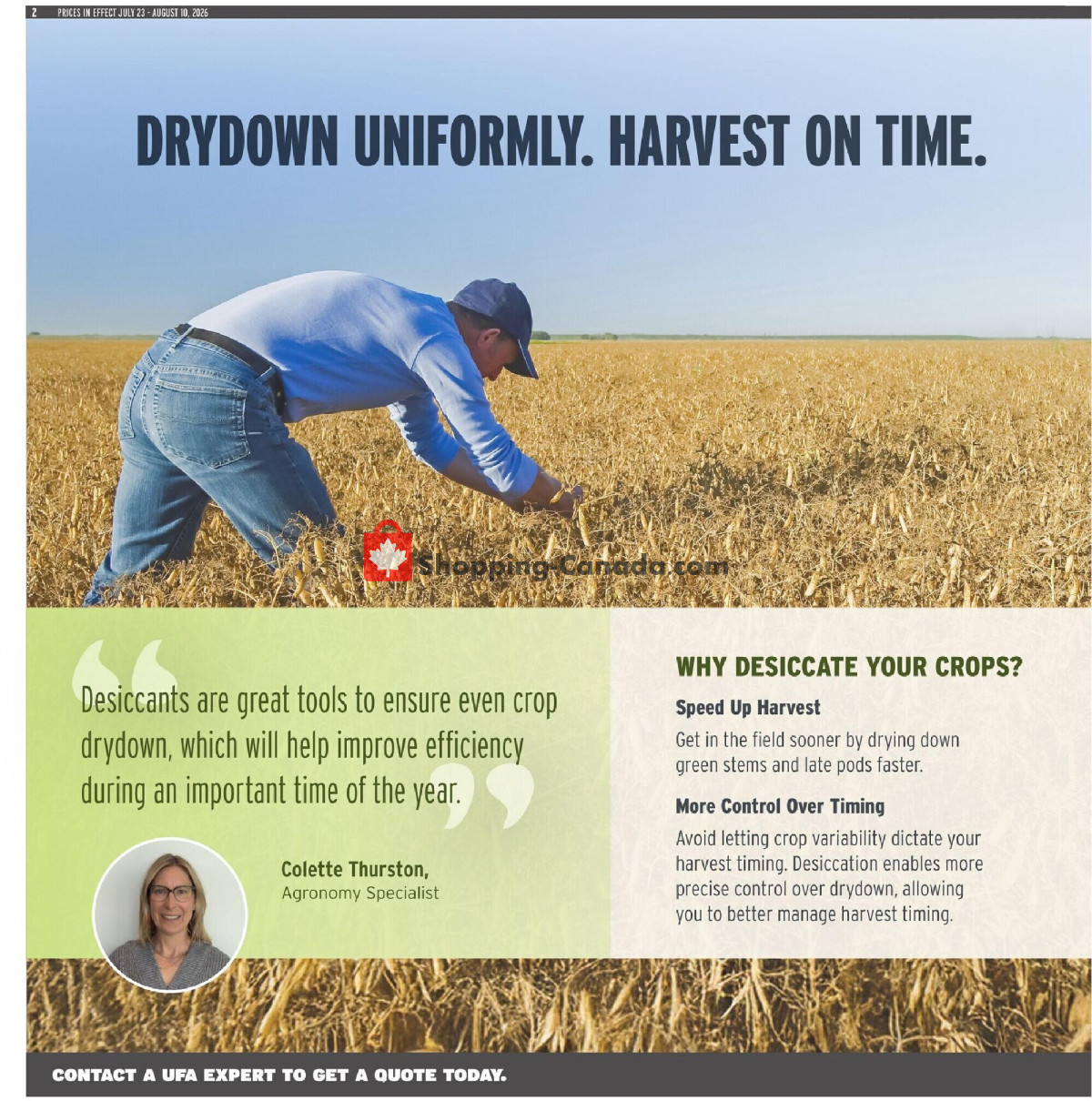 United Farmers Of Alberta flyer from Thursday July 23, 2026 to Monday August 10, 2026 - page 20