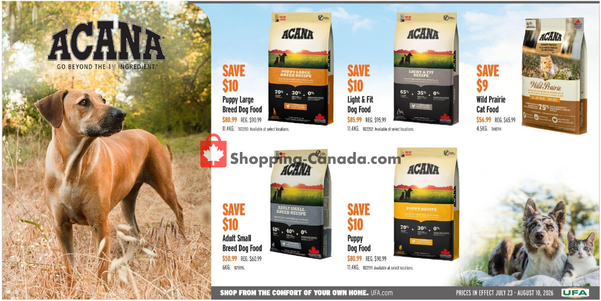 United Farmers Of Alberta flyer from Thursday July 23, 2026 to Monday August 10, 2026 - page 3