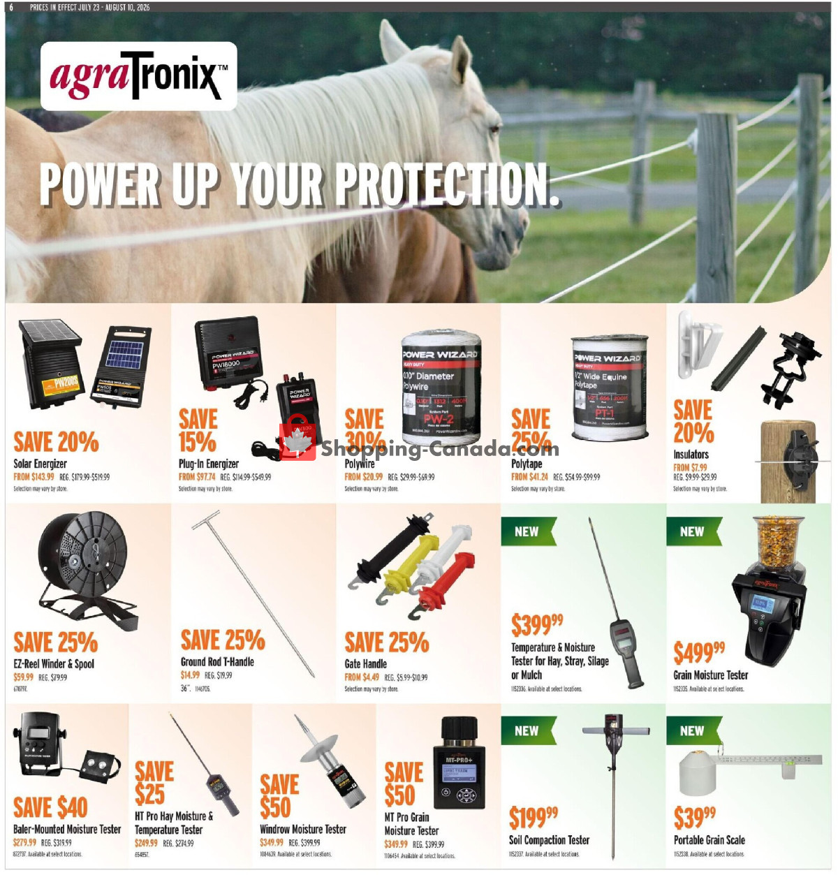 United Farmers Of Alberta flyer from Thursday July 23, 2026 to Monday August 10, 2026 - page 8