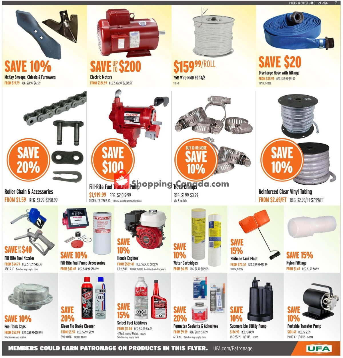 United Farmers Of Alberta flyer from Thursday June 11, 2026 to Monday June 29, 2026 - page 13