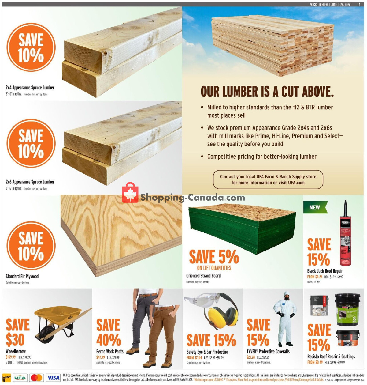 United Farmers Of Alberta flyer from Thursday June 11, 2026 to Monday June 29, 2026 - page 17