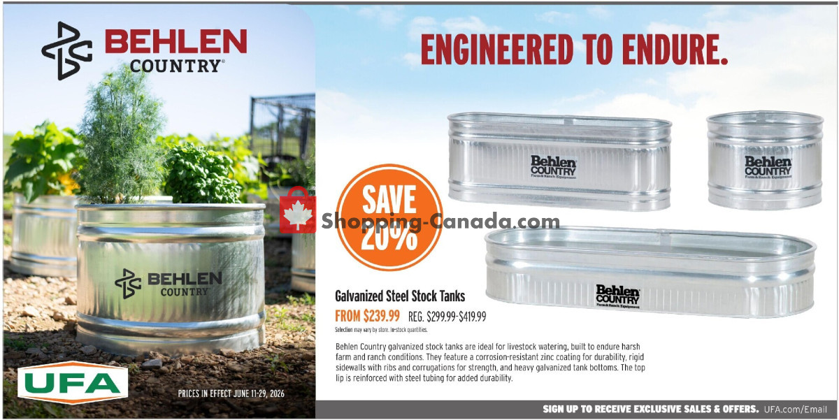 United Farmers Of Alberta flyer from Thursday June 11, 2026 to Monday June 29, 2026 - page 2