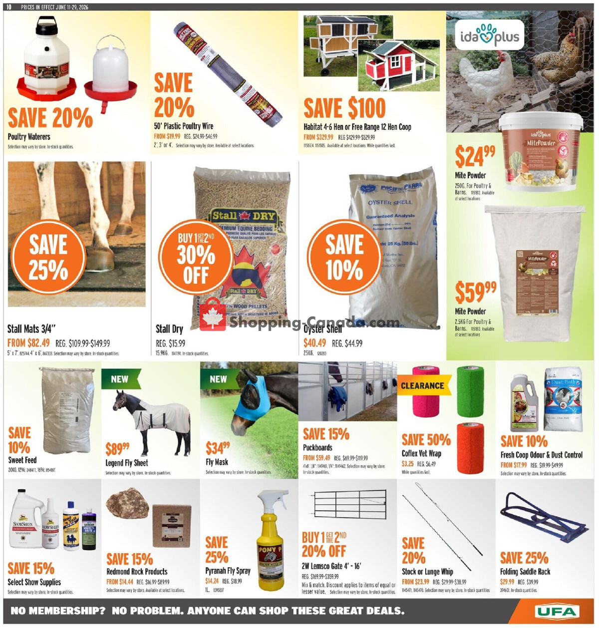 United Farmers Of Alberta flyer from Thursday June 11, 2026 to Monday June 29, 2026 - page 20