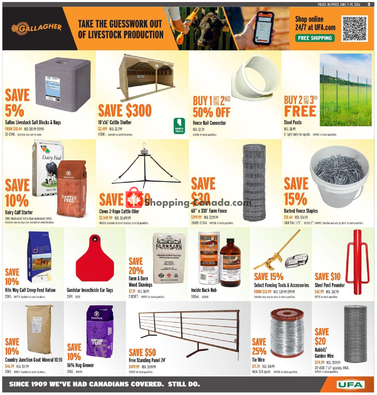 United Farmers Of Alberta flyer from Thursday June 11, 2026 to Monday June 29, 2026 - page 21