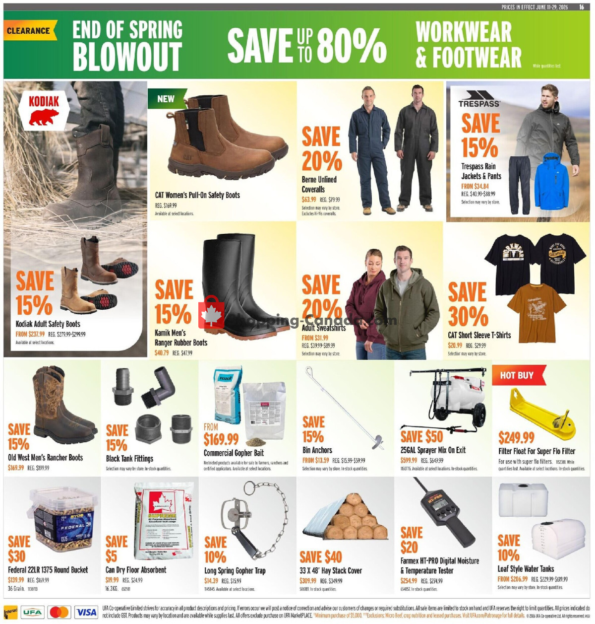 United Farmers Of Alberta flyer from Thursday June 11, 2026 to Monday June 29, 2026 - page 22