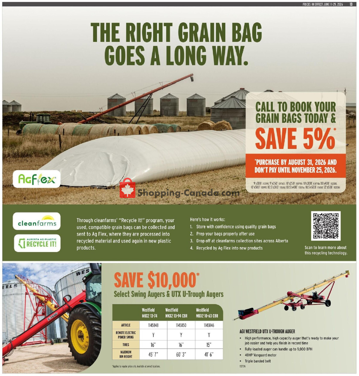 United Farmers Of Alberta flyer from Thursday June 11, 2026 to Monday June 29, 2026 - page 24
