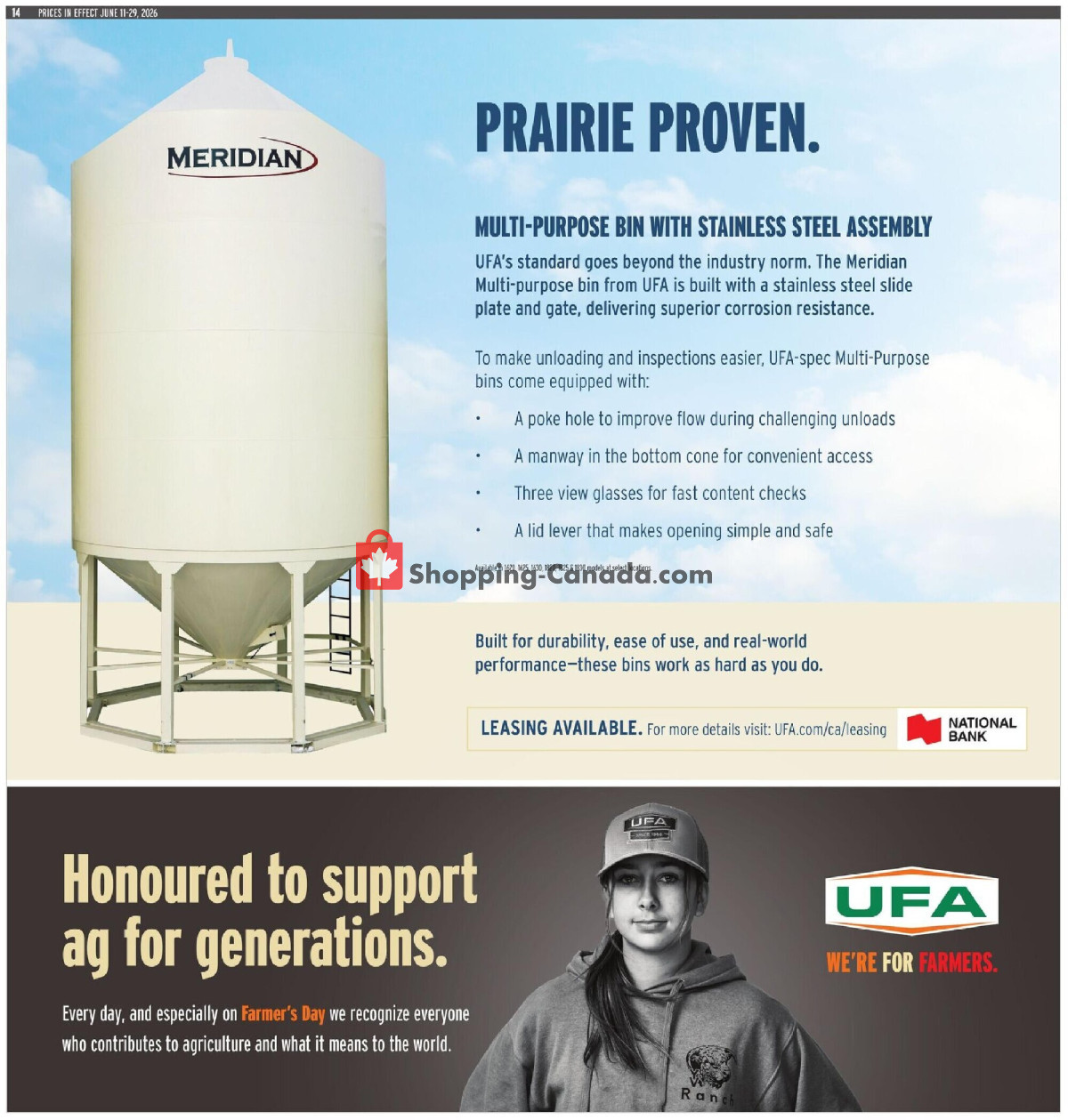 United Farmers Of Alberta flyer from Thursday June 11, 2026 to Monday June 29, 2026 - page 25