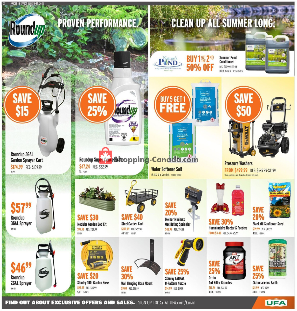 United Farmers Of Alberta flyer from Thursday June 11, 2026 to Monday June 29, 2026 - page 6