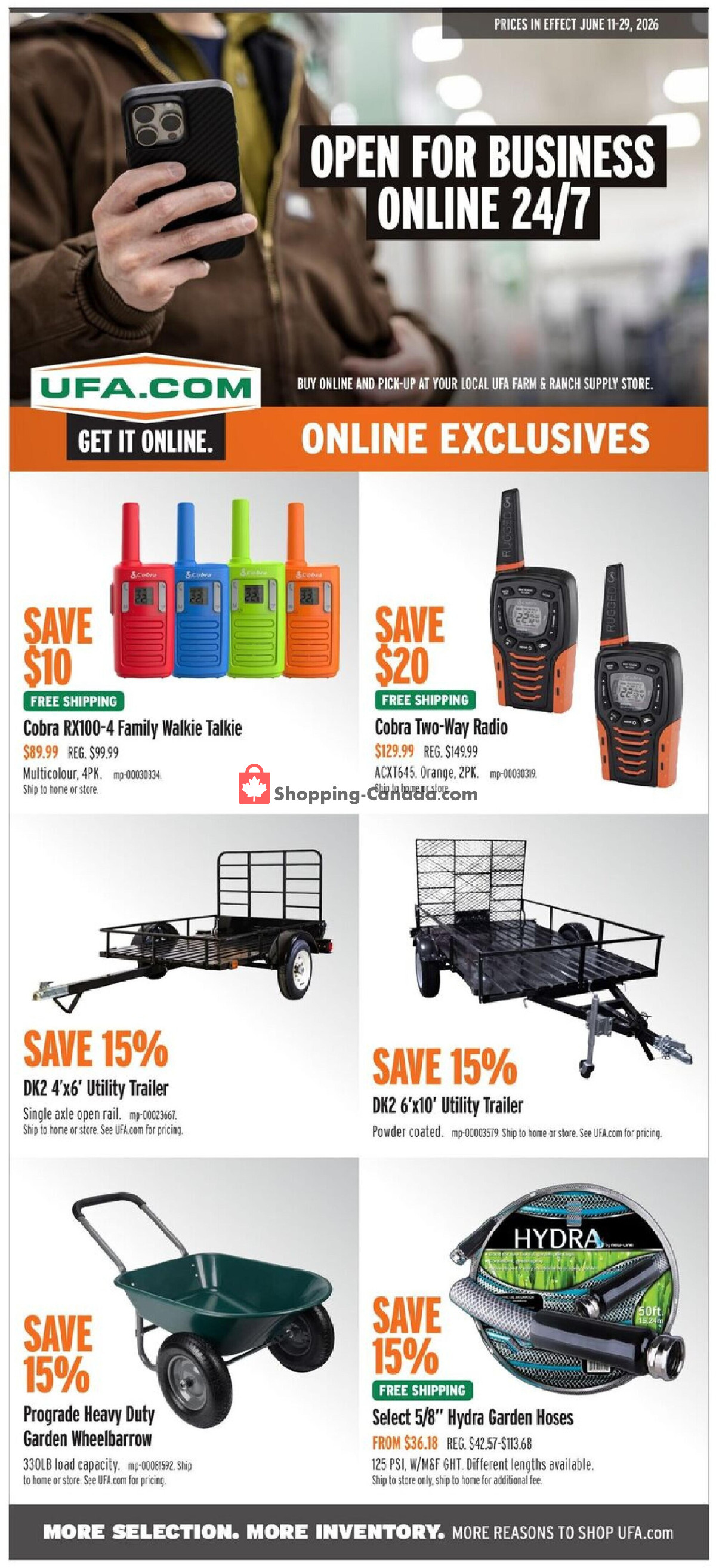 United Farmers Of Alberta flyer from Thursday June 11, 2026 to Monday June 29, 2026 - page 8