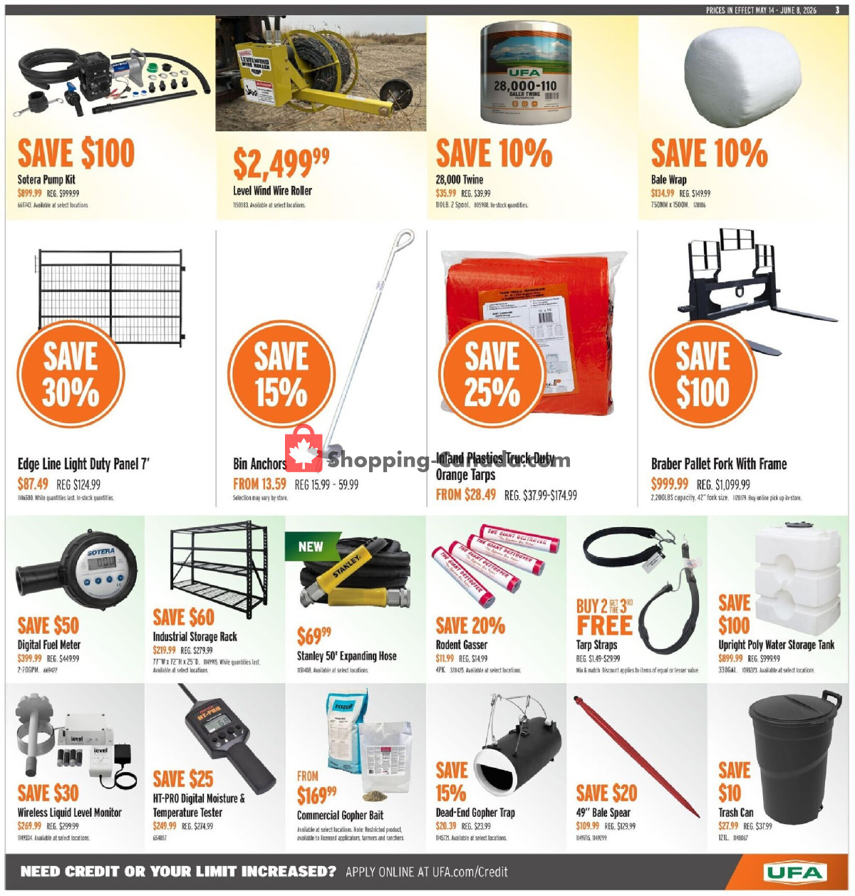 United Farmers Of Alberta flyer from Thursday May 14, 2026 to Monday June 8, 2026 - page 12