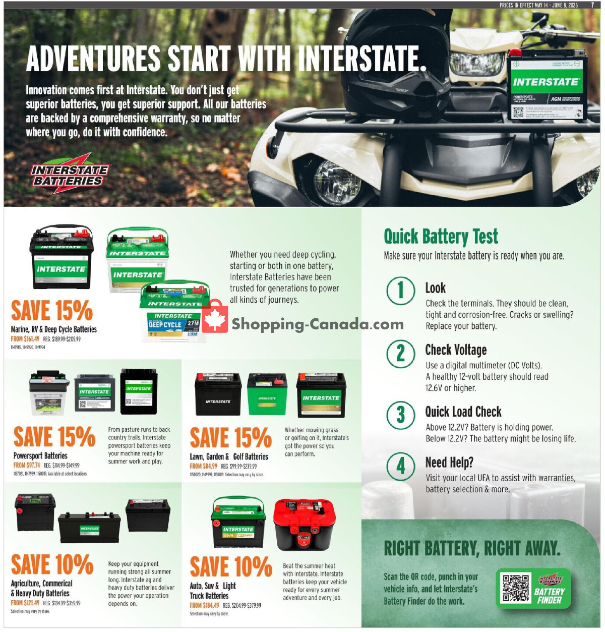 United Farmers Of Alberta flyer from Thursday May 14, 2026 to Monday June 8, 2026 - page 16