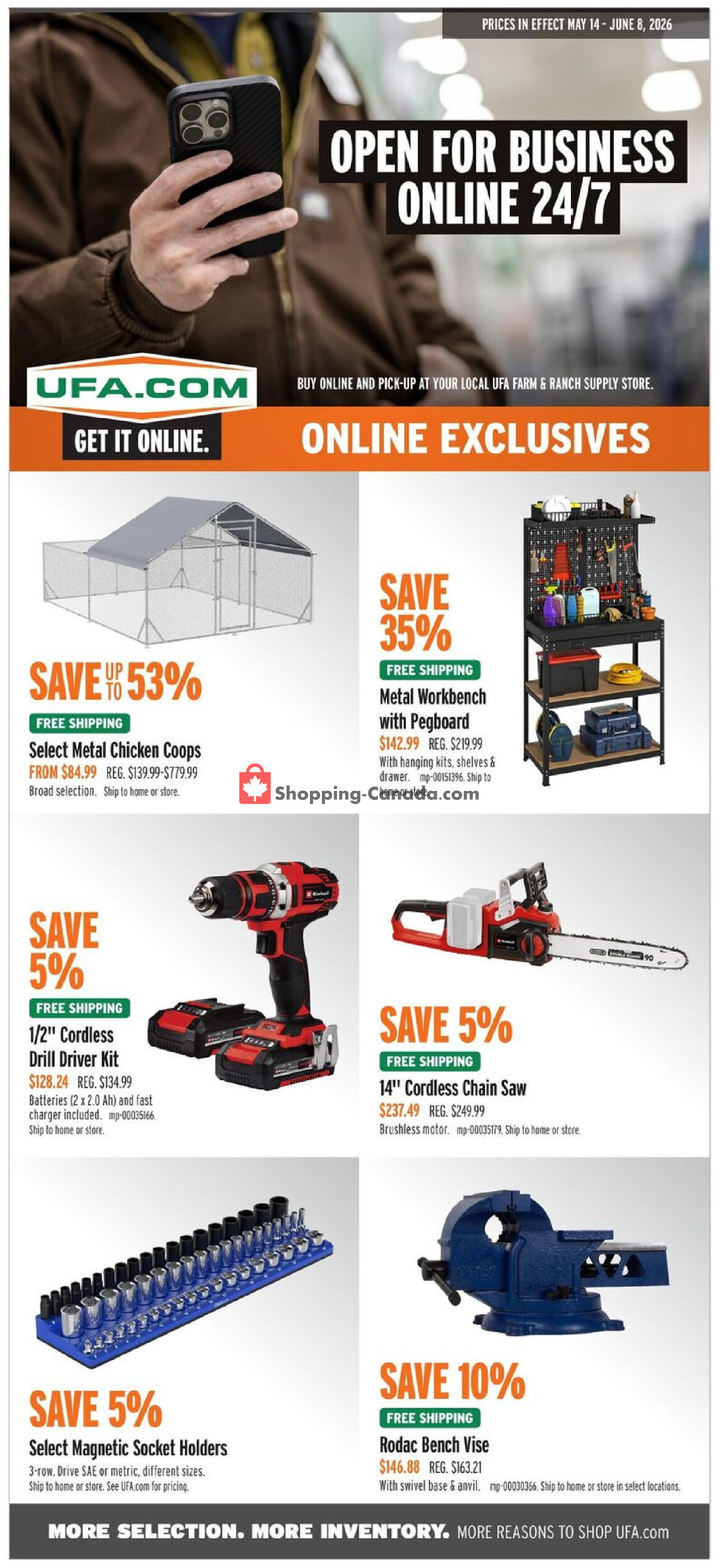 United Farmers Of Alberta flyer from Thursday May 14, 2026 to Monday June 8, 2026 - page 18