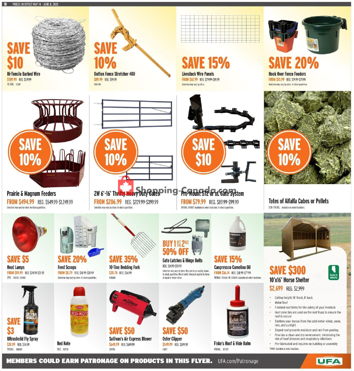 United Farmers Of Alberta flyer from Thursday May 14, 2026 to Monday June 8, 2026 - page 19