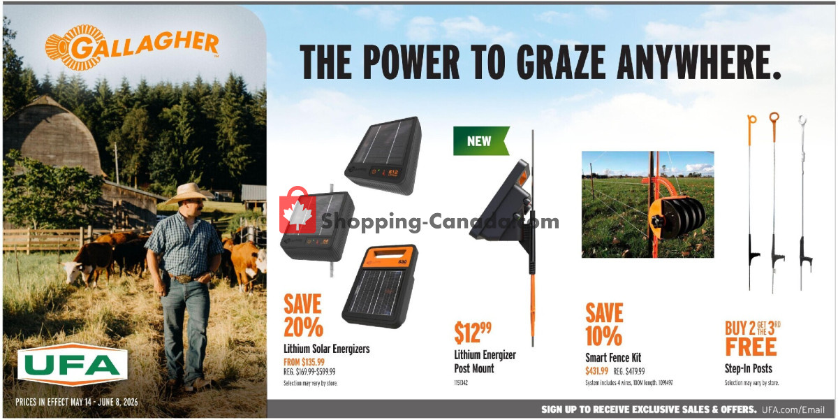 United Farmers Of Alberta flyer from Thursday May 14, 2026 to Monday June 8, 2026 - page 2