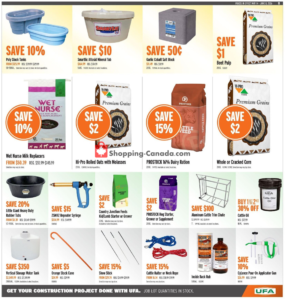 United Farmers Of Alberta flyer from Thursday May 14, 2026 to Monday June 8, 2026 - page 21