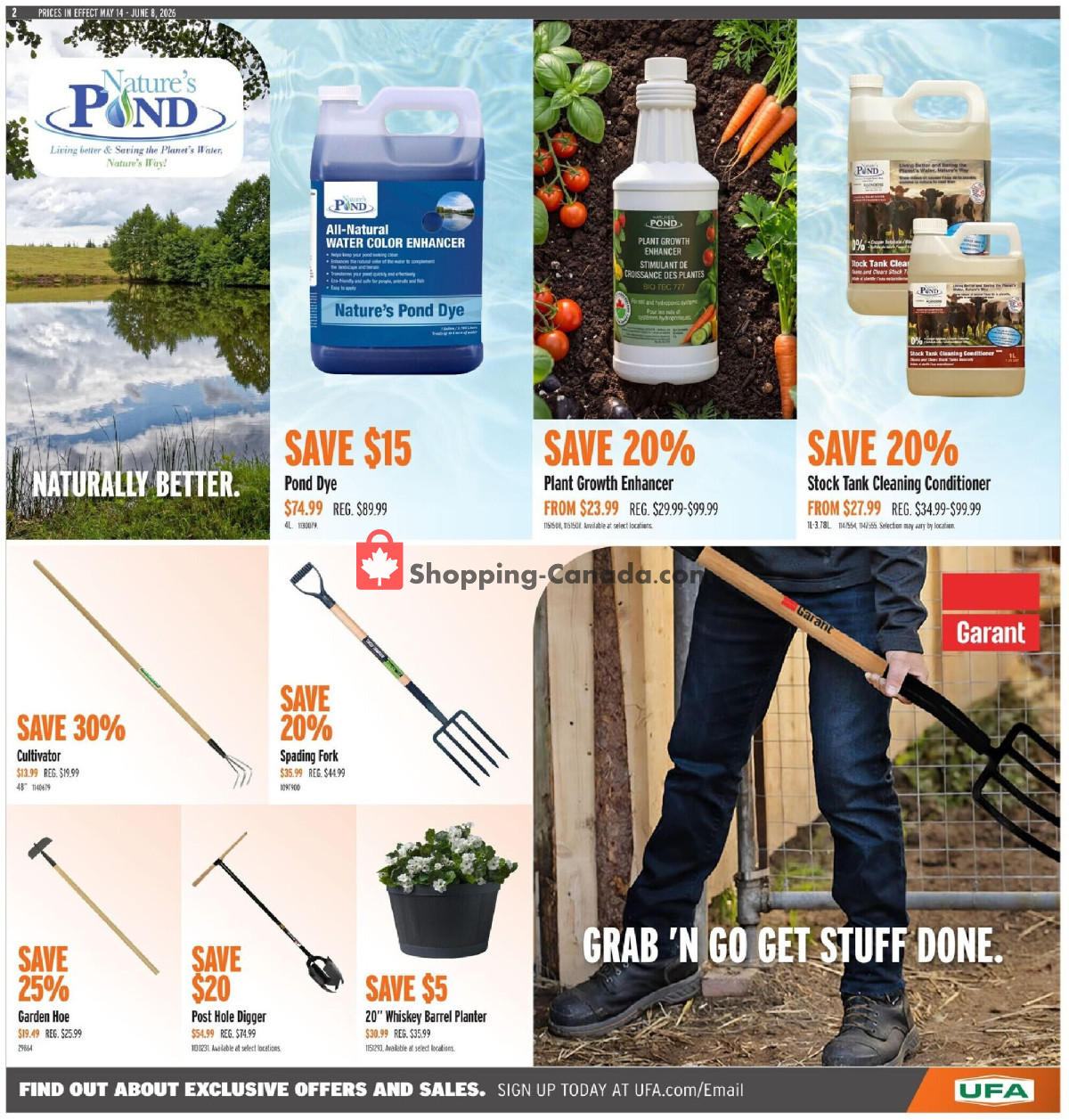 United Farmers Of Alberta flyer from Thursday May 14, 2026 to Monday June 8, 2026 - page 7