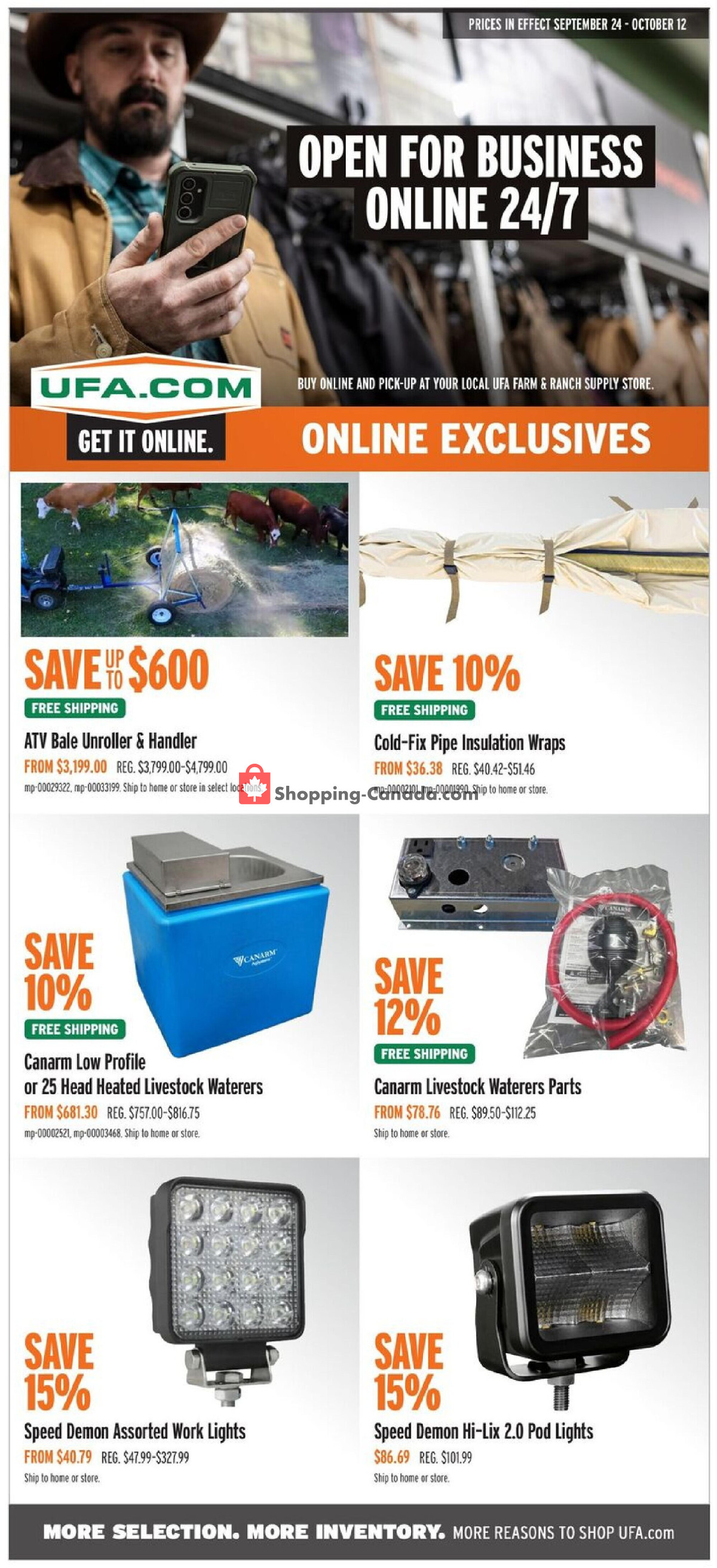 United Farmers Of Alberta flyer from Thursday September 24, 2026 to Monday October 12, 2026 - page 11