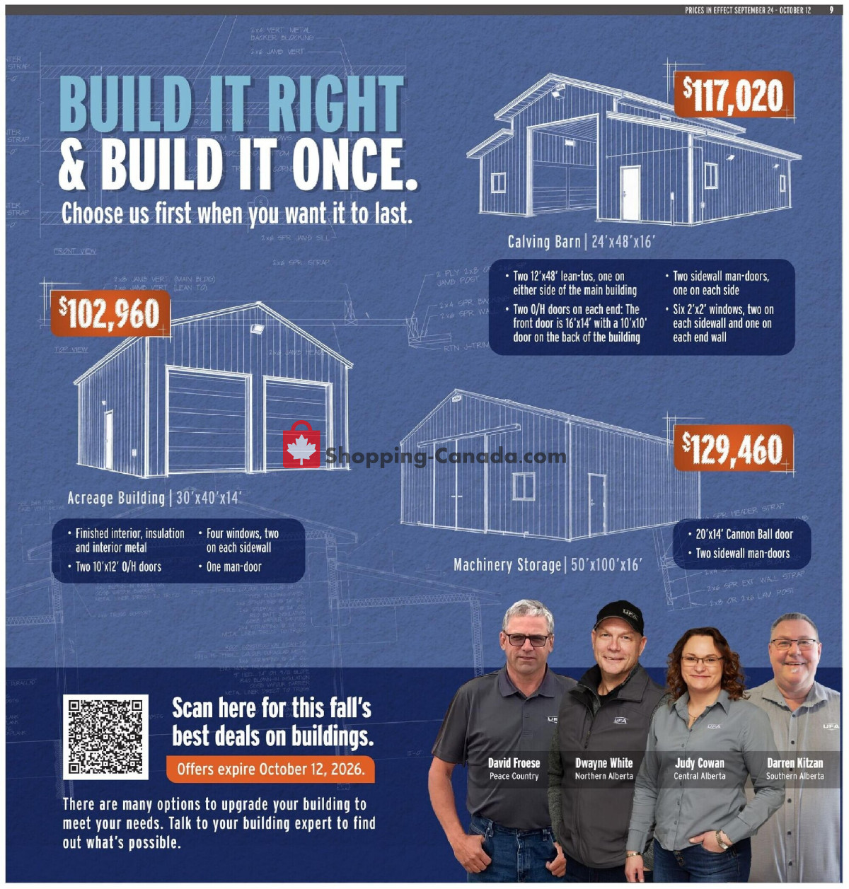United Farmers Of Alberta flyer from Thursday September 24, 2026 to Monday October 12, 2026 - page 20