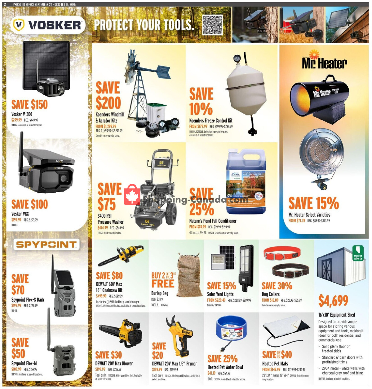 United Farmers Of Alberta flyer from Thursday September 24, 2026 to Monday October 12, 2026 - page 6