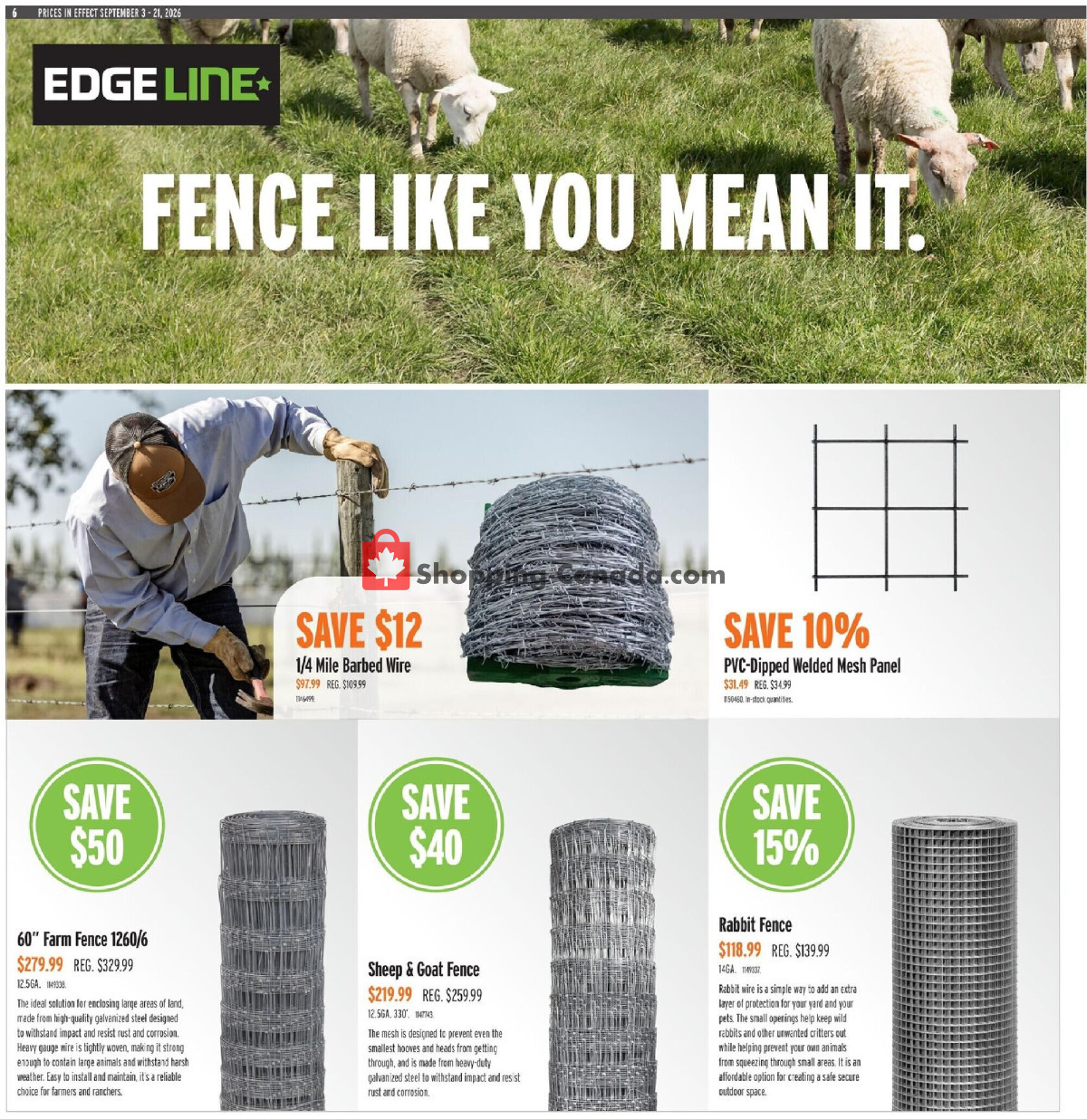 United Farmers Of Alberta flyer from Thursday September 3, 2026 to Monday September 21, 2026 - page 12
